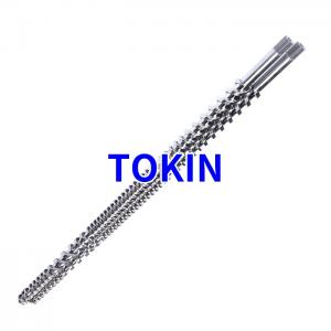 65 Parallel Twin Screw Barrel for Pipe Machine and PVC Sheet Machine Twin Screw Extruder