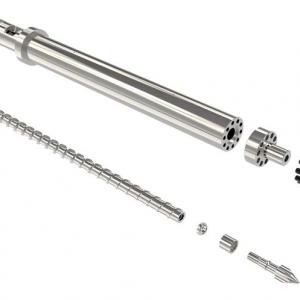Durable BIMETAL Screw Barrel for FCS All-Electric Injection Molding Machine 50Ton to 900Ton CT-e Series