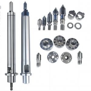 Fanuc 220T 50mm Injection Molding Machine Screw Barrel With Screw Nozzle Tip Set