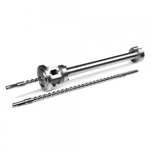 High-efficiency barrier screw barrel for Plastic Pipe Sheet Extruder 