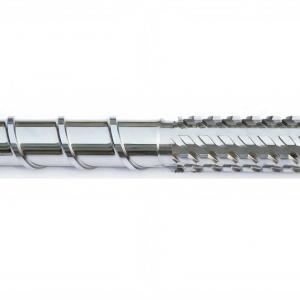 New high-efficiency extruder screw barrel for Plastic Pipe Extrusion Line