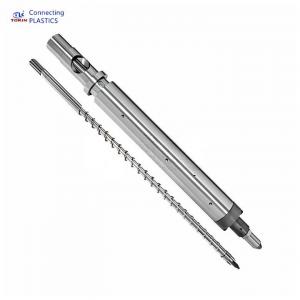 Sumitomo SG150 45mm Injection Molding Screw Barrels for Horizontal injection molding machine with Barrel Nozzle Assembly